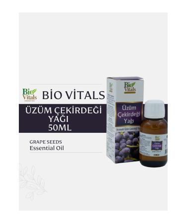 Bio Vitals Grape Seed Oil 50 ml - Buy Online on GoSupps.com