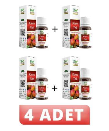Bio Vitals Apricot Oil 20 ml 4 PIECES