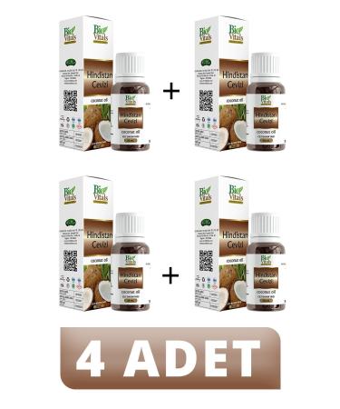 Bio Vitals Coconut Oil 20 ml 4 PIECES
