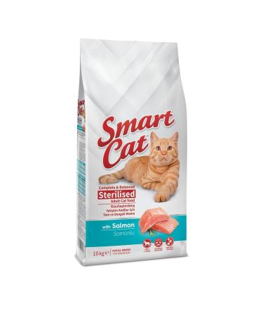 Smart Cat Sterilized Salmon Cat Food 10 Kg