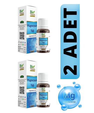 Bio Vitals Magnesium Oil 50 ml 2 PIECES