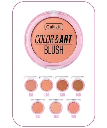 Callista Color Art Blush Powder Blush - 150 Coral Crush - Buy Online on GoSupps.com