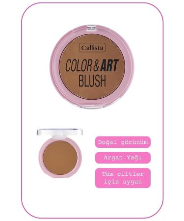 Callista Color Art Blush Powder Blush - 140 Bronzed Babe - Buy Online on GoSupps.com