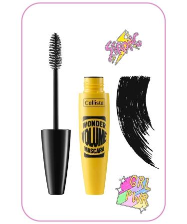 Callista Wonder Volume Volume and Curling Effect Mascara - Black - Buy Online on GoSupps.com
