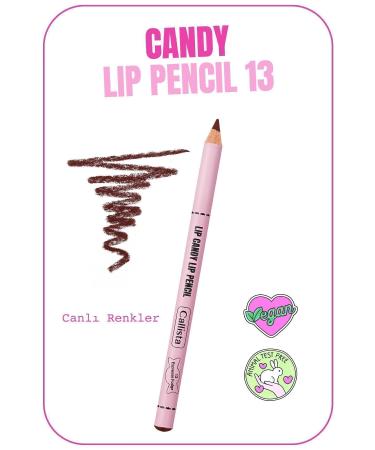 Callista Lip Candy Lip Pencil 13 Espresso Fudge - Brown