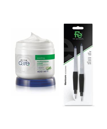 Avon Cucumber Extract Multi-Purpose Cream 400 ml - Repellent Scraper File
