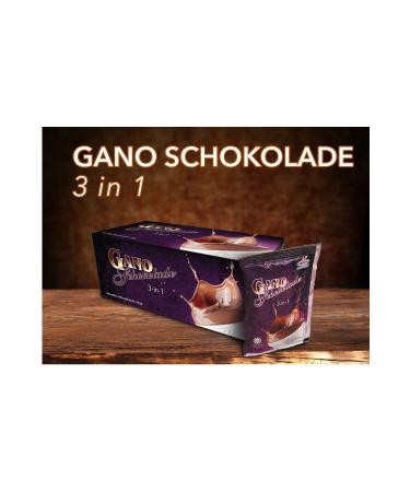 Gano Schokolade 3 In 1 Cocoa And Derma Mushroom Drink