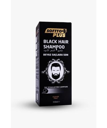Softo Plus Softto Plus Men's Hair Blackening Shampoo 350 Ml - Buy Online on GoSupps.com