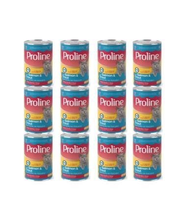 Proline (Shadow Hunting) Adult Cat Canned Food with Salmon and Trout 400 Gr*12 Pieces