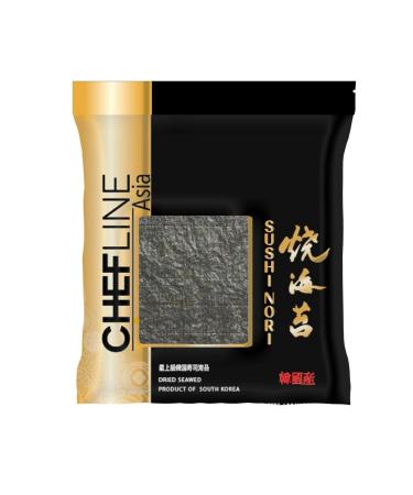 Chefline Asia Sushi Nori (Gold) Seaweed (50 Sheets) 125 gr