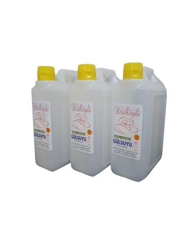 G LK Y ROSE Isparta Pure Rosewater 3 X 1 Liter