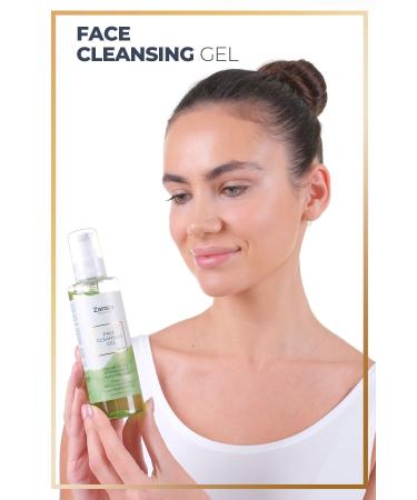 ZAROZA Face Cleansing Gel | Purifying & Pore Tightening Facial Cleansing Gel - 200 ml - Buy Online on GoSupps.com