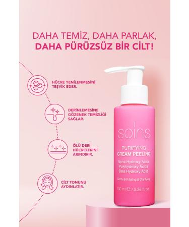 Soins Organic Purifying Cream Peeling 100 ml - Buy Online on GoSupps.com
