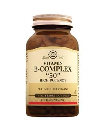 Solgar Vitamin B- Complex-50 Food Supplement 50 Capsules