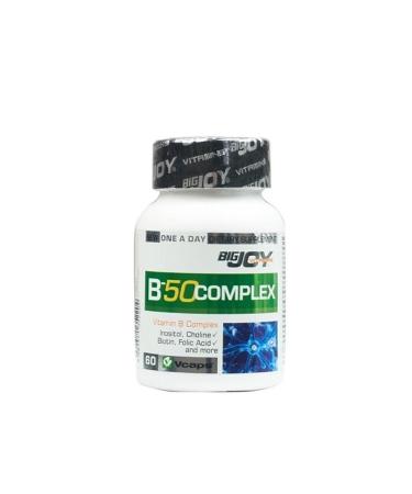Bigjoy Vitamins Bigjoy Vitamin B 50 Complex 60 Capsules in Water (bjv)
