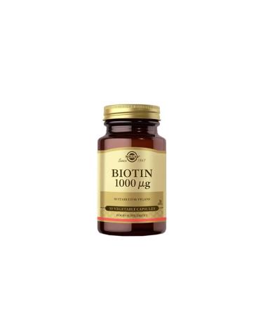 Solgar Biotin 1000 Mcg 50 Capsules