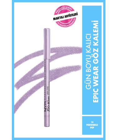 NYX Professional Makeup Epic Wear Liner Sticks Eye Pencil - Periwinkle Pop - Lilac