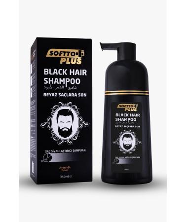 Softo Plus Softto Plus Men's Hair Blackening Shampoo 350 Ml