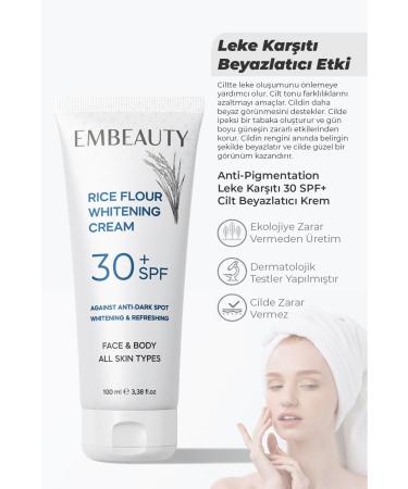 Embeauty Skin Whitening Brightening Anti-Spot Care Cream 30 Spf 100 ml - Buy Online on GoSupps.com