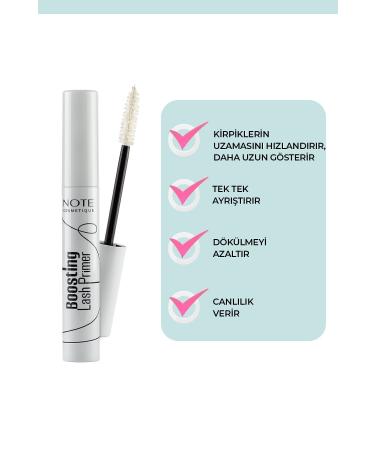 Note Cosmetics Boosting Lash Primer Caring Mascara Base - Colorless - Buy Online on GoSupps.com