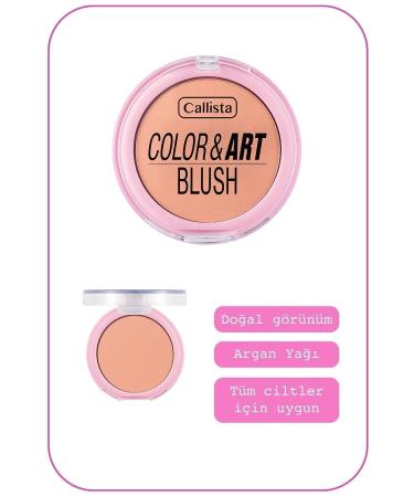 Callista Color Art Blush Powder Blush - 160 Rosy Glow - Buy Online on GoSupps.com