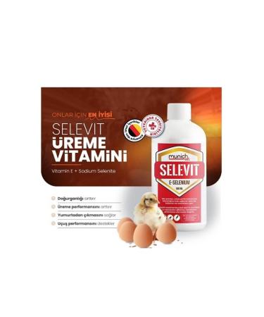 Munich Vet Selevit Vitamin 500 Ml