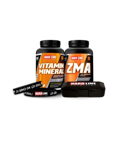 Hardline Nutrition Vitamin Mineral - Zma Set