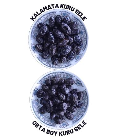 RETURN TO THE AEGEAN Very Lightly Salted Kalamata Large Size Dry Black Olives (PALAMUT-JUMBO-EXTRA SIZE DONKEY OLIVE) - 1 Kg. - Buy Online on GoSupps.com