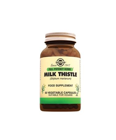 Solgar Milk Thistle 50 Capsules