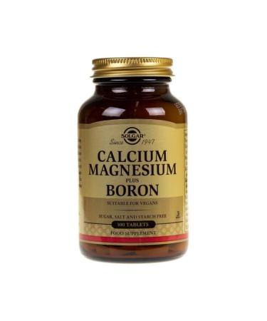 Solgar Calcium Magnesium Plus Boron
