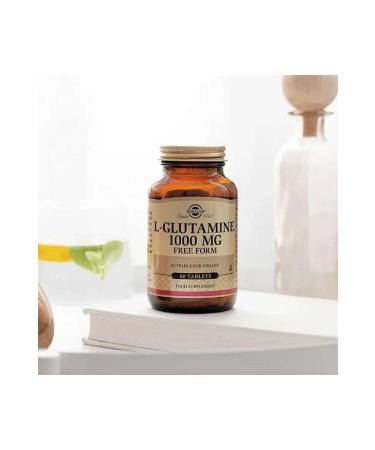 Solgar L-glutamine 1000 Mg 60 Tablets - Buy Online on GoSupps.com