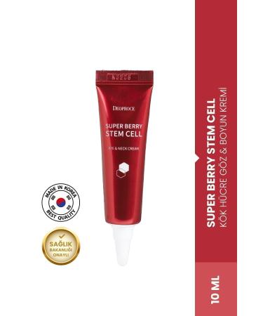 DEOPROCE Adenosine Containing Anti-Wrinkle Eye & Neck Cream That Eliminates Under-Eye Dark Spots 10 ml
