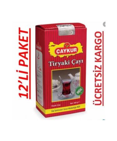 aykur Tiryaki Black Loose Tea 12 X 1 Kg