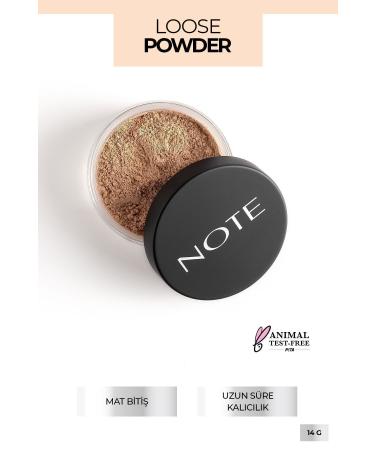Note Cosmetics Loose Powder Makeup Fixer Mattifying Loose Powder - 04 Beige