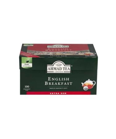 Ahmad Tea London English Breakfast Teapot Tea Bags 100pcs