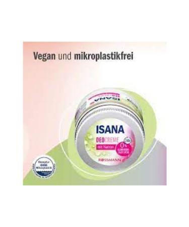 ISANA Sodium Carbonate Deodorant Cream 50ml RSMN-508 - Buy Online on GoSupps.com