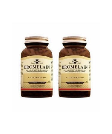Solgar Bromelain 150 Mg 60 Capsules 2 Pieces