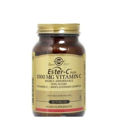 Solgar Ester-c Plus 1000 Mg 60 Capsules