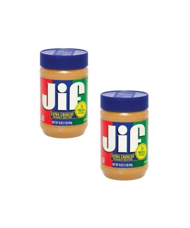 Jif Extra Crunchy Paste 454 GR Set of 2