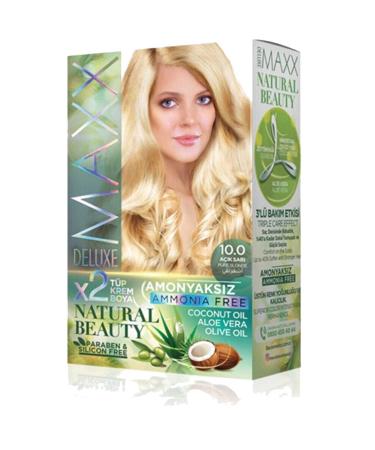 HELSOL Natural Beauty Ammonia-Free Hair Dye 10.0 Light Blonde - HLS2620-8046
