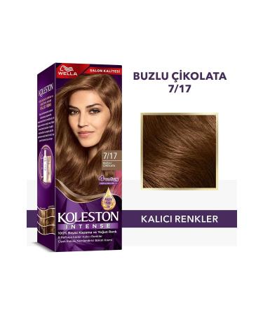 CACTUS JACK Koleston Intense Hair Dye 7/17 Iced Chocolate - Salon Quality - KTJ9992-4950