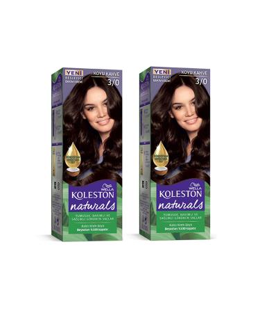 Local Marketing Naturals Hair Dye Dark Brown 3/0 2x Pack - LKM9217-6098