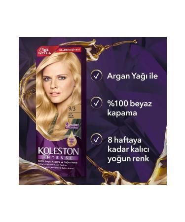 ETC Koleston Intense Hair Dye 9/3 Light Golden Blonde - Salon Quality - ETC1915-2318 - Buy Online on GoSupps.com