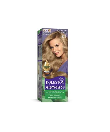 Narnuga Naturals Hair Dye Light Ash Blonde 8/1 - MCT6027-6106