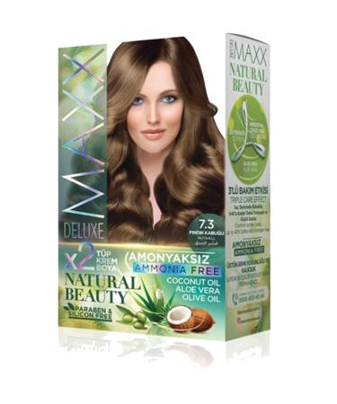 CEXOS Natural Beauty Ammonia-Free Hair Dye 7.3 Hazelnut Shell - CBT6587-7551