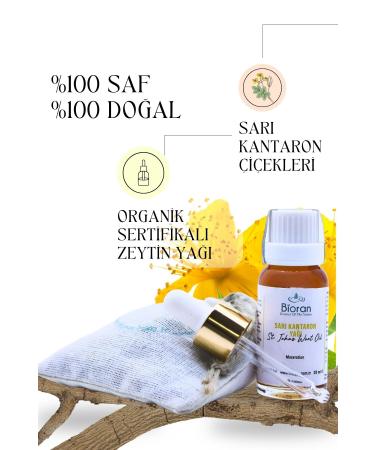 Bioran St. John's Wort Oil 0 Pure Vegetable Oil 50 Ml. (ST JOHN'S WORT OIL) - Buy Online on GoSupps.com