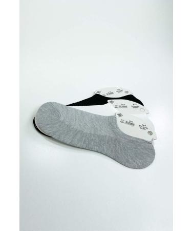 Skygo 3 Pairs Men's Ballerina Socks