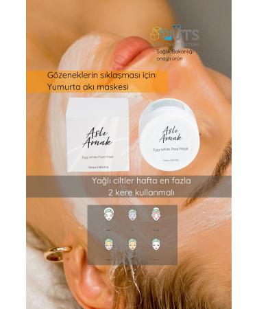 Asl Arnak Egg White Mask / (100 ml) - Buy Online on GoSupps.com