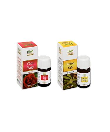 Ginger Spice Rose and Bay-Aromatic Massage-Skin Care Oil Set