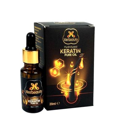 Herbeauty Pure Keratin Oil 20 Ml. Hydrolyzed Keratin Pure Oil Herbauty Ceratine Ceratin Keratin - Buy Online on GoSupps.com